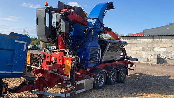 Bruks DM 805 Flishogger på chassis 10 of 27