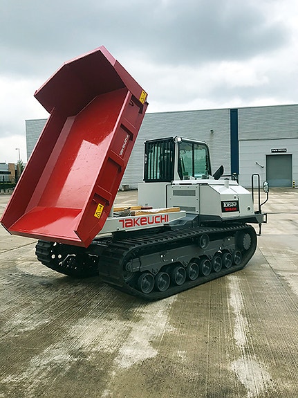 Takeuchi TCR 50-2 ABS maskiner Belte dumper 3 of 5