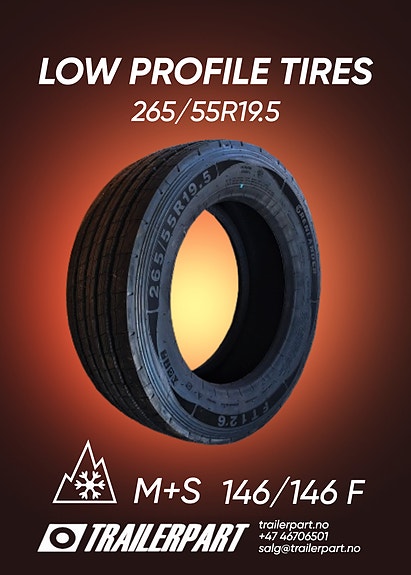Scanslep LAVPROFILDEKK 265/55R19.5 146/146 F 8 of 8