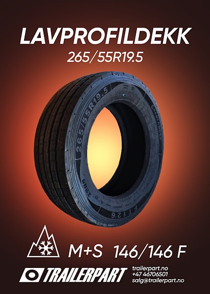 Scanslep LAVPROFILDEKK 265/55R19.5 146/146 F 2 of 8
