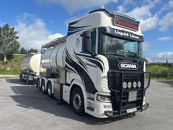 Scania S 540 8x4*4 Tankbil , VM tarm henger 2023 modell . 2 of 5