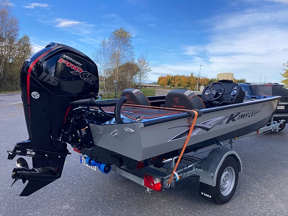 Kimple Hawk 175 Bass Pro, aluminimsbåt 11 of 30