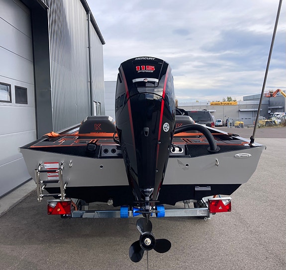 Kimple Hawk 175 Bass Pro, aluminimsbåt 10 of 30
