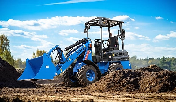 Rippa RL06 hjullaster Kubota D1105 - kompakt og leddstyrt