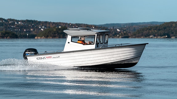 Sting 600PRO HT PRO+PAKKE /Mercury F80/Frakt/Finansiering/Hokland Marina EDITION