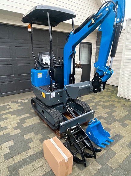 Rippa R10 eco 1 tonn minigraver, 3 of 5