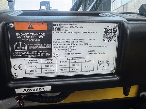 Hyster J5.0XN6 67524 11 of 11