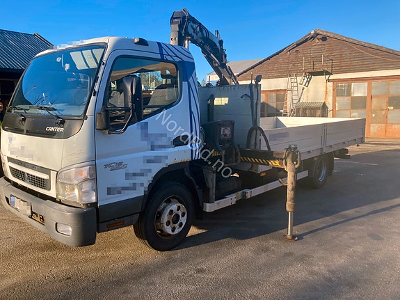 Mitsubishi FUSO CANTER 7C15 *kran HIAB 055 *MANUELL *PLAN 4.20m *VIDEO 3 of 28