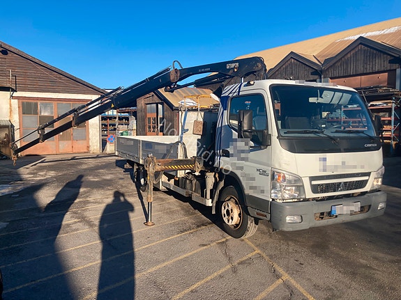 Mitsubishi FUSO CANTER 7C15 *kran HIAB 055 *MANUELL *PLAN 4.20m *VIDEO 2 of 28
