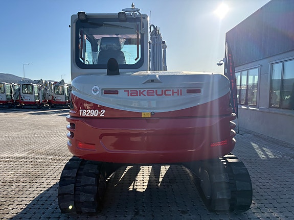 Takeuchi TB290-2, 4år/4000t garanti, på lager 5 of 5