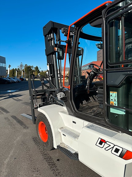 Bobcat 7T dieseltruck, leveringsklar. Leasing: 0% rente 5 år! 3 of 7
