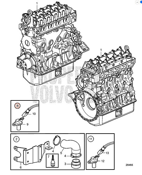 VP D4180-260  Longblock, Nullstilt, Garanti 5 of 5