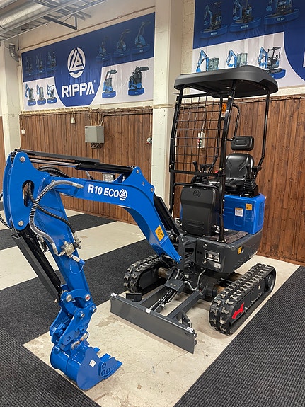Rippa Kampanje! R10eco pro+ Ny modell 2026! Utvidbare belter, pilot styring og sving på bom.