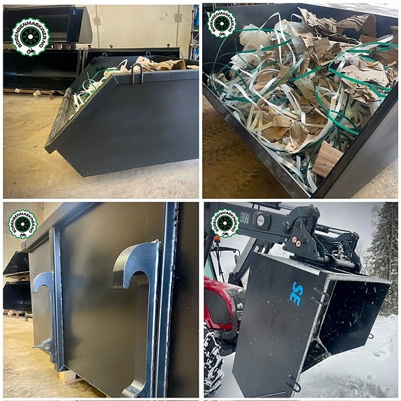 Storsekkløfter med uttrekkbar arm/teleskoparm med Trima/SMS feste - 1500 kg 15 of 18