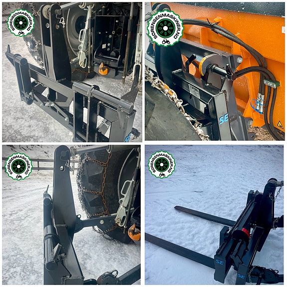 Storsekkløfter med uttrekkbar arm/teleskoparm med Trima/SMS feste - 1500 kg 16 of 18