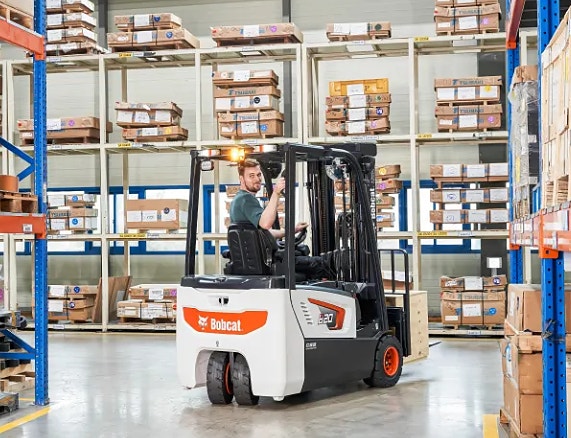 Bobcat Bobcat B20T-7 P Elektrisk 3-hjuls gaffeltruck. Leasingkampanje med rente fra 0 % 6 of 9