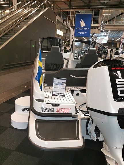 Årets store nyhet Micore 61 Bowrider Honda 150 hk kun kr  519.000 Rabatt 45000 2 of 12