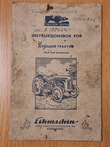 Massey Ferguson Gråtass . Ferguson TE-A-20 26 of 27