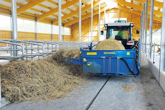 Göweil Rundballeriver traktormontert