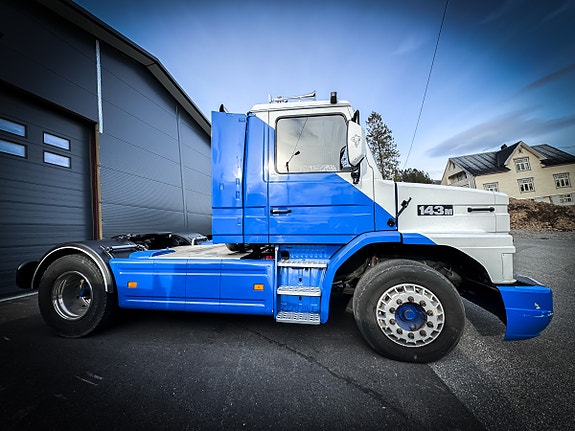 Scania T-143M Racing Truck Snutebil - V8 motor - 950 hk - Spesialbygget av Scania i 1989 7 of 30