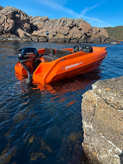 Rosa Pioner GO m/ Yamaha F9,9/15 HEL m/el start. 26 of 29