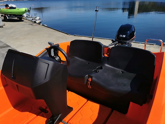 Rosa Pioner GO m/ Yamaha F9,9/15 HEL m/el start. 16 of 29