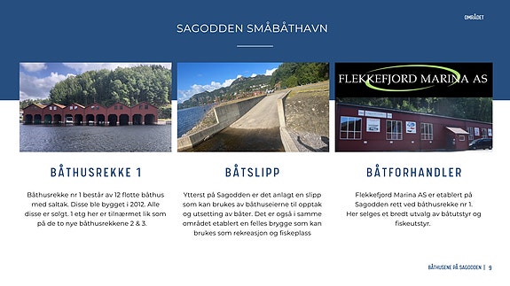 Sagodden småbåthavn på Drangeid i Flekkefjord - 11 SOLGT/RESERVERT - 26 Utrolig flotte og romslige båthus med parkering 9 of 11
