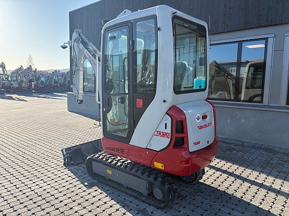 Takeuchi TB320, Ny modell med utvidet garanti 4år/4000t 3 of 5