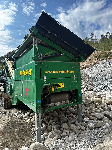 McCloskey S 80. SVEDALA KONKNUSER AGGREGAT 180 KWA 8 of 30