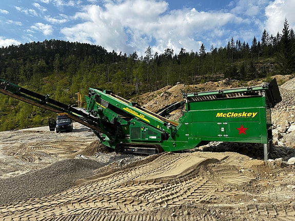 McCloskey S 80. SVEDALA KONKNUSER AGGREGAT 180 KWA 6 of 30