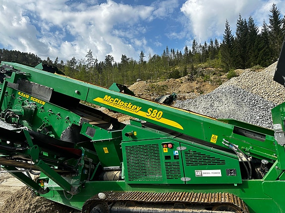 McCloskey S 80. SVEDALA KONKNUSER AGGREGAT 180 KWA 11 of 30