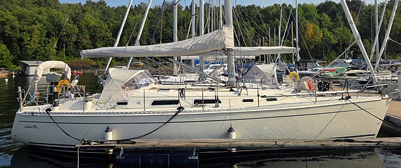Hanse 371 selges - Ny kartplotter - Vårpuss nettopp utført 2 of 5