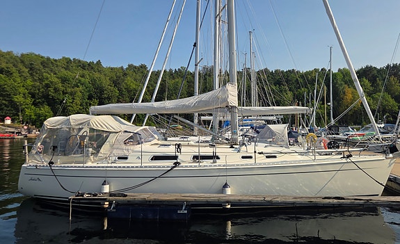 Hanse 371 selges - Ny kartplotter - Vårpuss nettopp utført 4 of 5