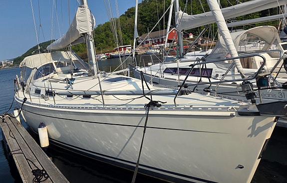 Hanse 371 selges - Ny kartplotter - Vårpuss nettopp utført 5 of 5