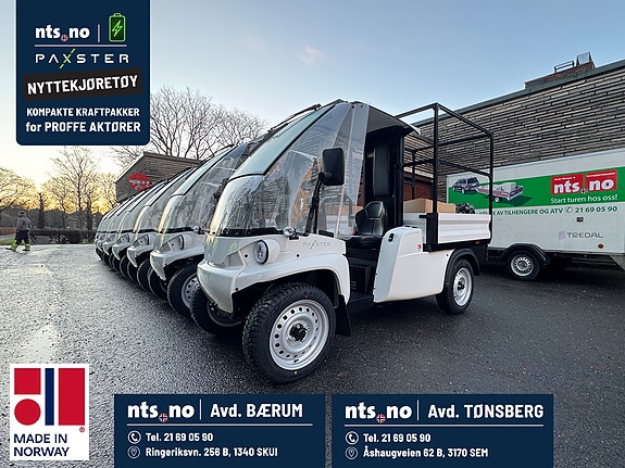 Paxster Compact - Elektrisk nyttekjøretøy 11 of 17
