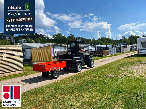 Paxster Compact - Elektrisk nyttekjøretøy 9 of 17
