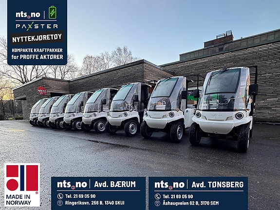 Paxster Compact - Elektrisk nyttekjøretøy 13 of 17
