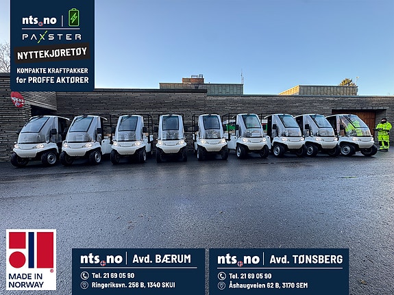 Paxster Compact - Elektrisk nyttekjøretøy 15 of 17