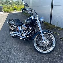 Harley-Davidson Fatboy Custom, betydelig påkostet, meget pen 3 of 5