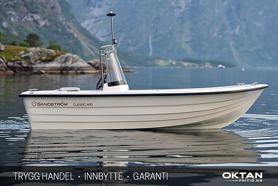Sandström Classic 460 S - Yamaha 30hk | Stabil og allsidig båt
