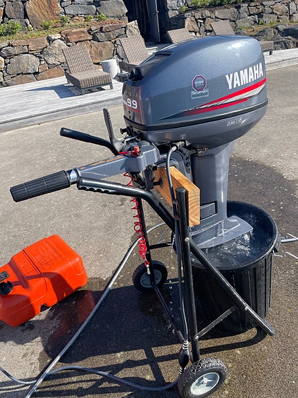 Yamaha 9,9/15 HK 2007 – kort stamme – svært lite brukt – nyservet 2 of 17