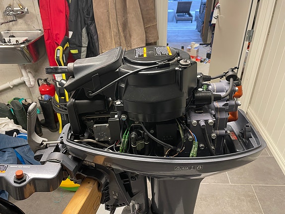 Yamaha 9,9/15 HK 2007 – kort stamme – svært lite brukt – nyservet 6 of 17