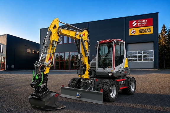 Wacker Neuson ew100-2 Hjulmaskin 40 kmt-136hk-180 L/min