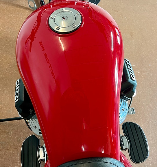 Moto Guzzi CALIFORNIA Bobber bygg 20 of 30