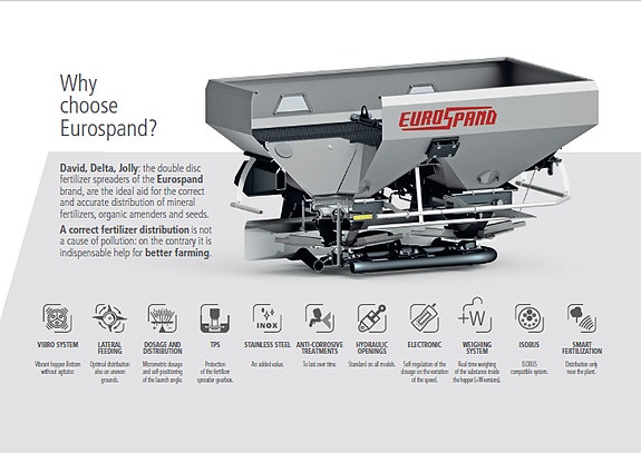 GJØDSEL / KALK / SKJELLSAND SPREDERE I SYREFAST STÅL