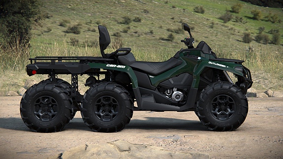 Can-Am Outlander 6x6 450 XU+ T Flat bed 3 of 4