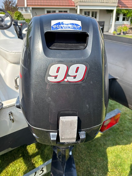 Suzumar MX350 med Suzuki 9.9 og BK båthenger 14 of 30