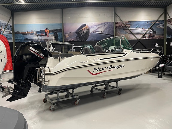 Nordkapp Enduro 605 med nyere Mercury  150 HK!