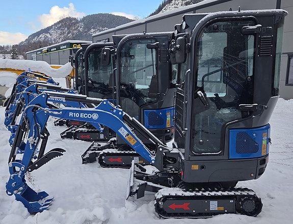 Rippa R10 ECO Kubota - komplett maskin - på lager hos Granheim