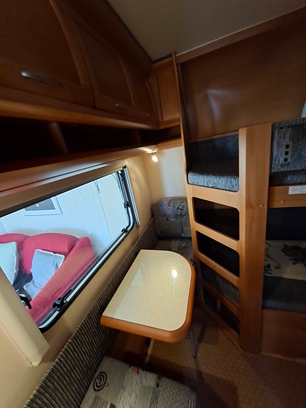 Hobby 650 KFU P. Står på Blåberg Camping 10 of 12